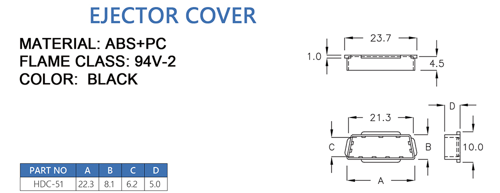 Dust cover HDC-51